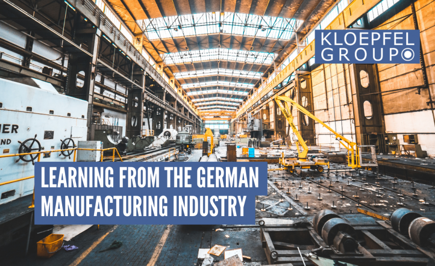 Learning from the german manufacturing industry Kloepfel Magazin