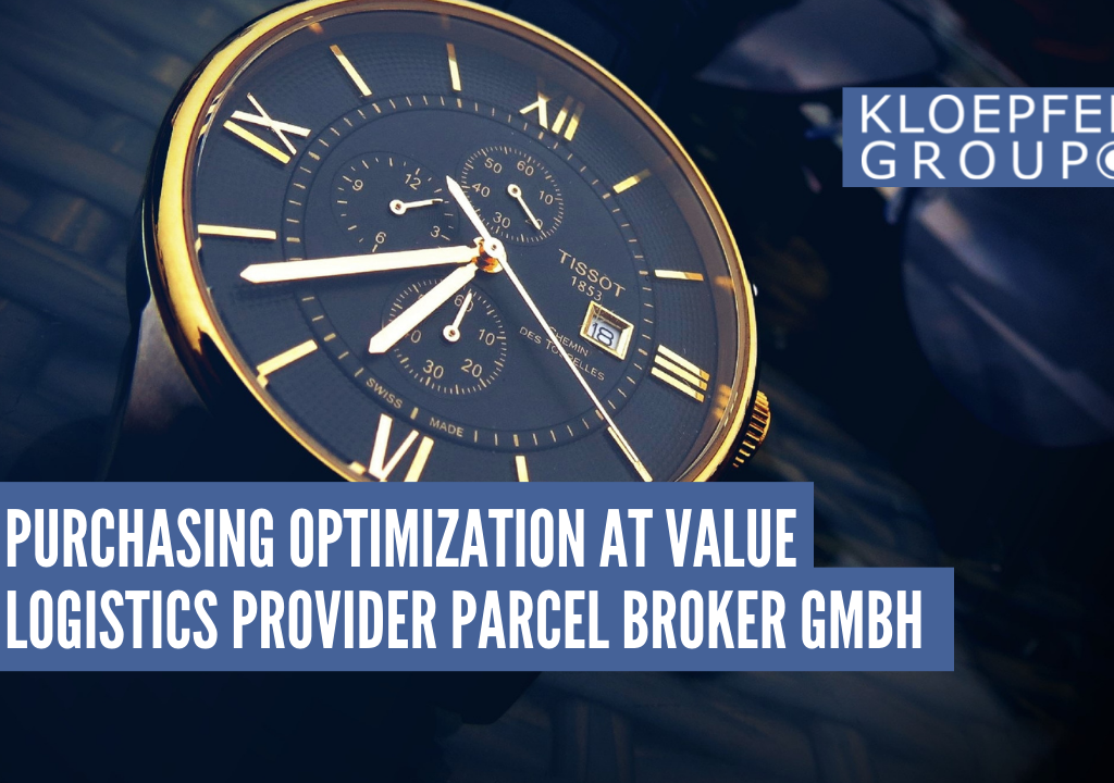 Customer interview: Purchasing optimization at value logistics provider Parcel Broker GmbH