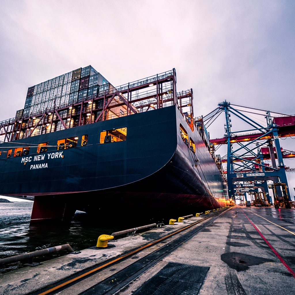 Congestion at Yantian port