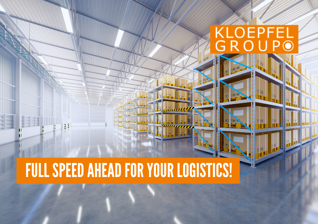 Full speed ahead for your logistics!