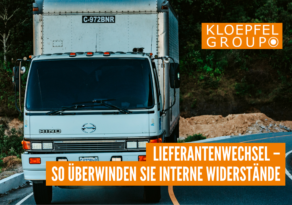 Lieferantenwechsel – So überwinden Sie interne Widerstände