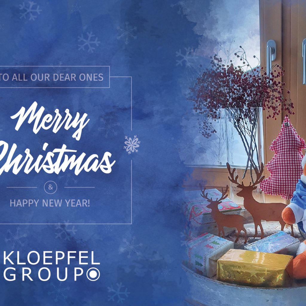 Die Kloepfel Group wünscht frohe Weihnachten!