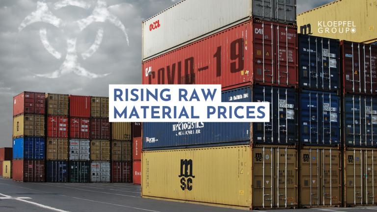 Rising raw material prices