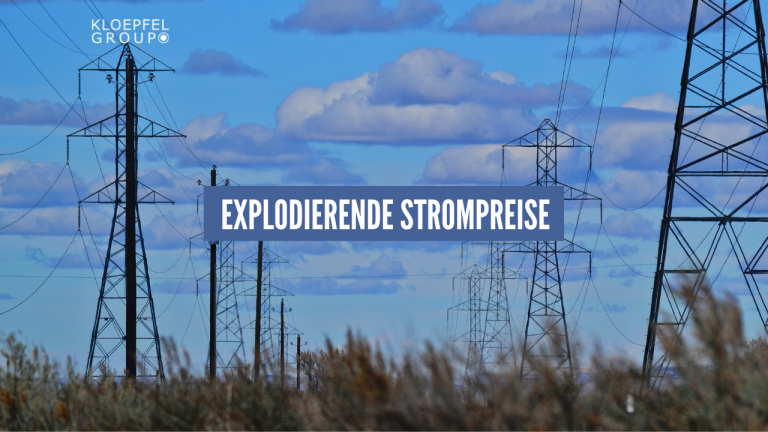 Explodierende Strompreise