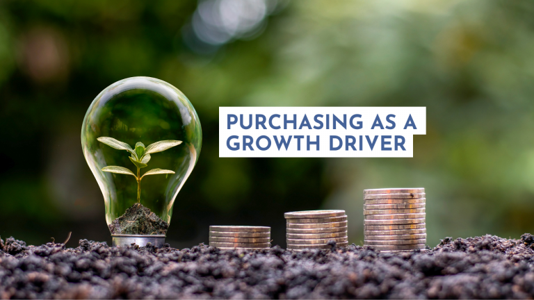 Purchasing as a growth driver