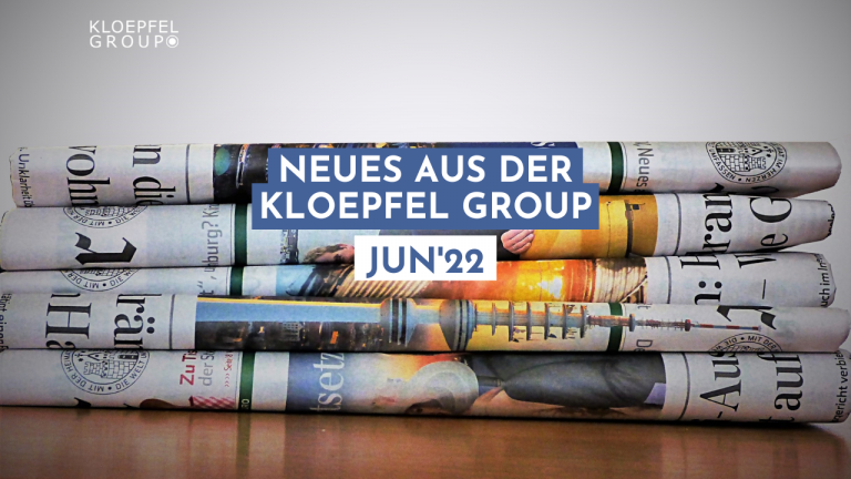 Neues aus der Kloepfel Group im Juni