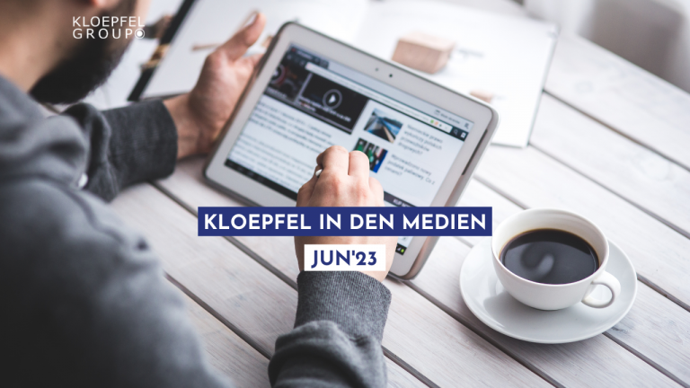 Kloepfel in den Medien – Juni 2023