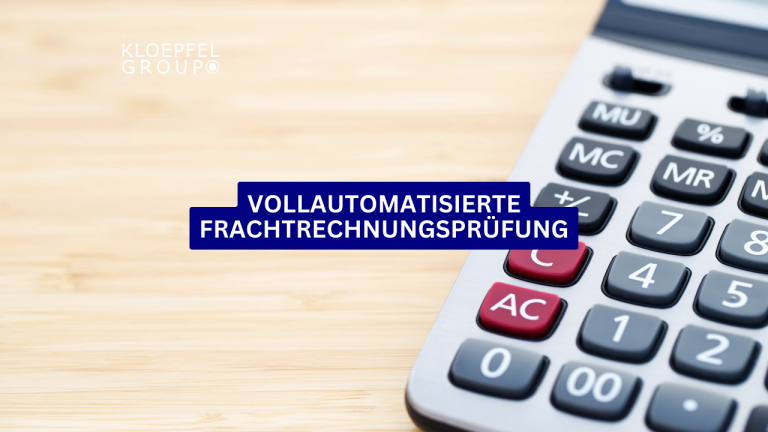 Vollautomatisierte Frachtrechnungsprüfung