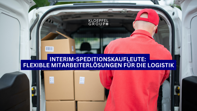 Interim-Speditionskaufleute: Flexible Mitarbeiterlösungen für die Logistik