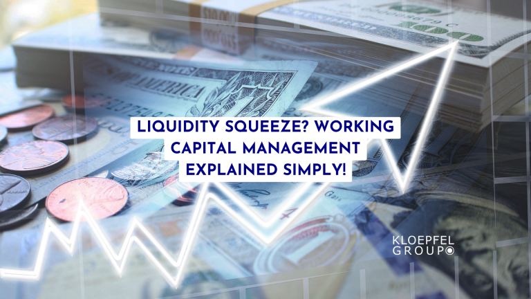 Liquidity squeeze? Working capital management explained simply!