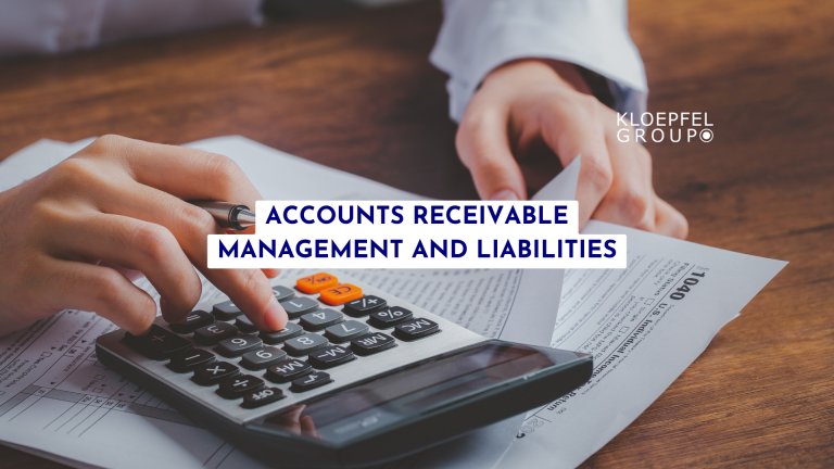 Receivables management and liabilities