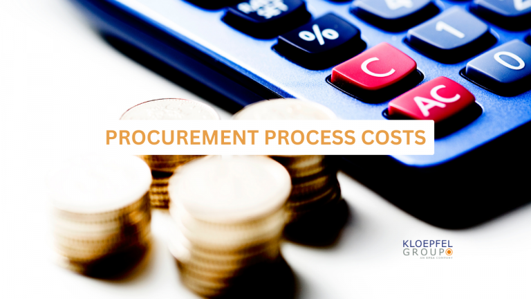 Procurement process costs