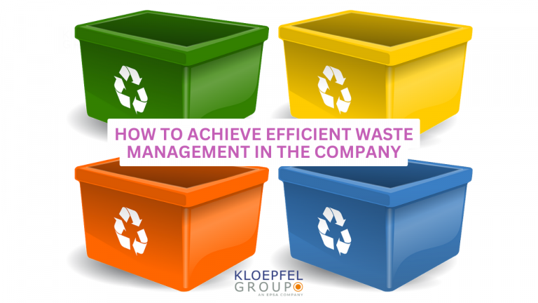 How to achieve efficient waste management in the company