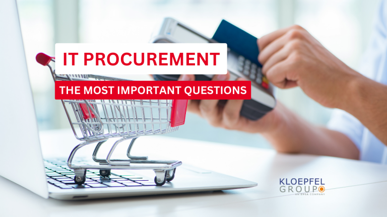 IT procurement: The most important questions